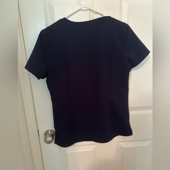 Catarina One-Pocket Scrub Top Figs - Picture 3 of 3